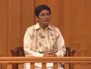 KIRAN BEDI in AAP KI ADALAT with Rajat Sharma